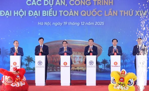 Khởi công, khánh thành 564 dự án với tổng vốn hơn 5 triệu tỷ đồng trong năm 2025