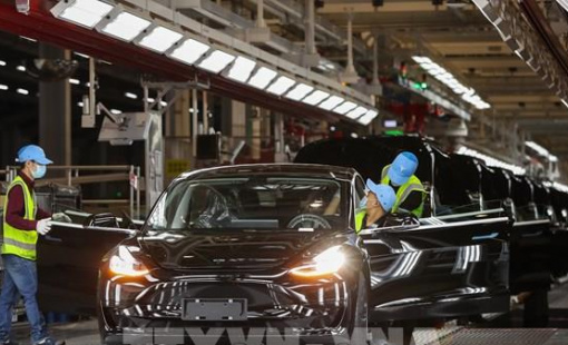 Doanh số xe Tesla năm 2025 giảm gần 40% tại EU