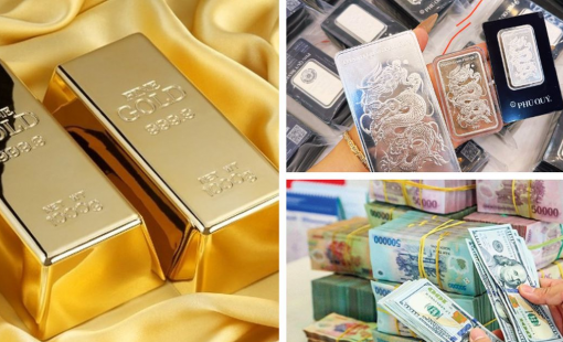 Giá bạc tăng phi mã, vượt mốc 60 triệu đồng/kg