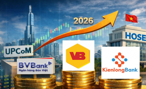 Nhóm cổ phiếu ngân hàng UPCoM lên kế hoạch chuyển sàn HoSE từ 2026