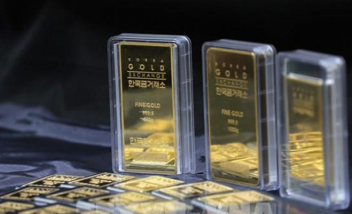 Đồng USD xuống giá tạo lực đẩy cho giá vàng châu Á