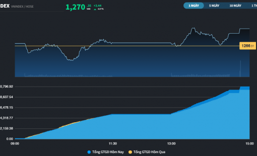 VN-Index đóng cửa ngay 1.270 điểm, thị trường xuất hiện nhiều cơ hội "ngách"