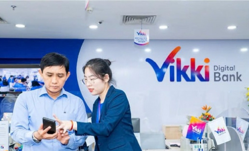Vikki Digital Bank tấp nập đón khách tới giao dịch