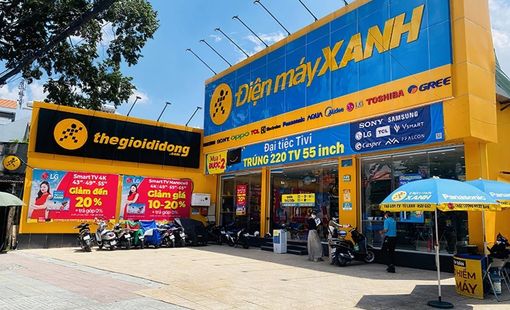 Doanh số chuỗi điện thoại, điện máy của MWG tăng 32% dù giảm hơn 200 cửa hàng