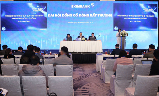 ĐHĐCĐ Eximbank: Bầu bổ sung 3 thành viên Ban Kiểm soát, đang tiến hành các bước để chuyển trụ sở