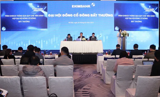 ĐHĐCĐ Eximbank: Bầu bổ sung 3 thành viên Ban Kiểm soát, đang tiến hành các bước để chuyển trụ sở