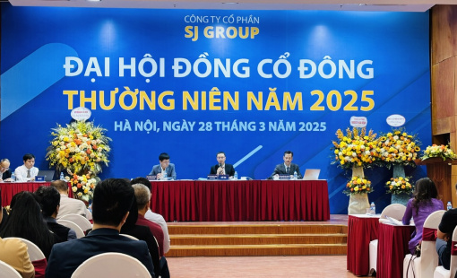 ĐHĐCĐ SJ Group: Mục tiêu lợi nhuận tăng gấp đôi, nâng vốn lên 2.975 tỷ đồng