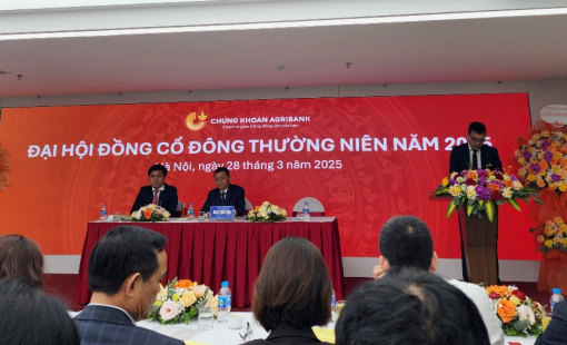 Chứng khoán Agriseco đặt mục tiêu tăng trưởng dưới 10%, trả cổ tức bằng cổ phiếu