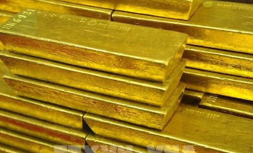 Giá vàng thế giới tăng 6% trong tuần qua