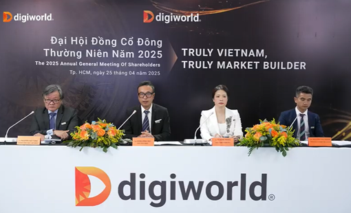 Chủ tịch Digiworld: Chính sách thuế quan không ảnh hưởng đến công ty, sẽ tăng tốc các ngành hàng mới
