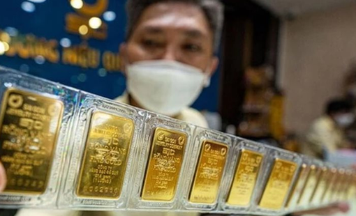 GIá vàng SJC tăng 1,8 triệu đồng mỗi lượng trước nghỉ lễ