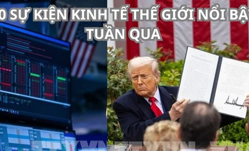 Sự kiện kinh tế thế giới nổi bật tuần qua