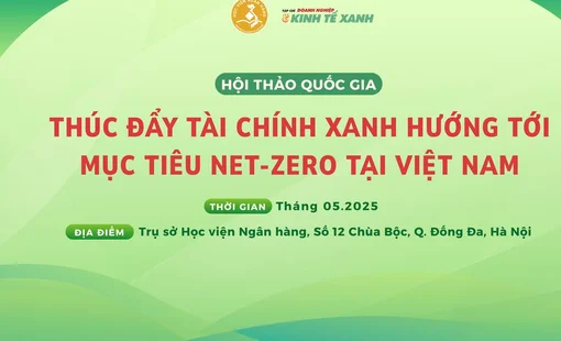 Thúc đẩy tài chính xanh