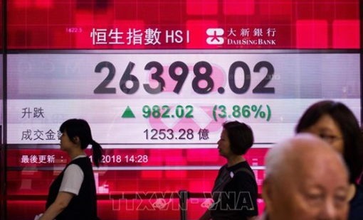 Chứng khoán châu Á chờ diễn biến mới từ cuộc chiến thương mại của Mỹ