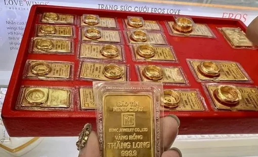 Kết thúc phiên sáng 19/6, giá vàng trong nước đi ngang