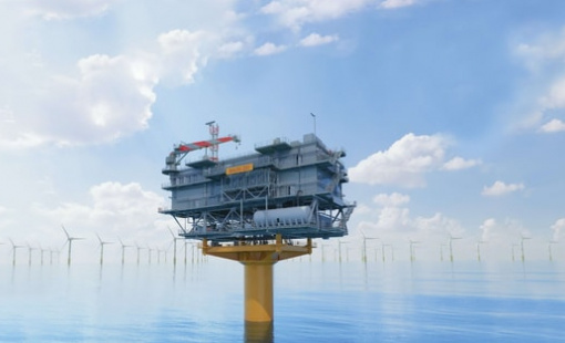 DN dầu khí Việt Nam xuất khẩu 33 chân đế điện gió ngoài khơi trị giá 300 triệu USD cho đối tác Đan Mạch