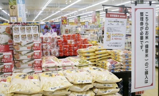 Thuế cao không cản nổi "cơn khát" gạo của Nhật Bản