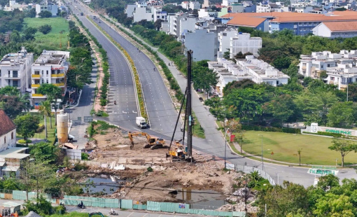 Tuyến đường 1.500 tỷ đồng nối TP.HCM với Cần Giuộc (Long An) sắp hoàn thiện, người dân đôi bờ “rộng lối”