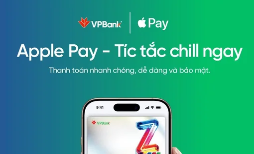 VPBank triển khai Apple Pay cho chủ thẻ VPBank JCB