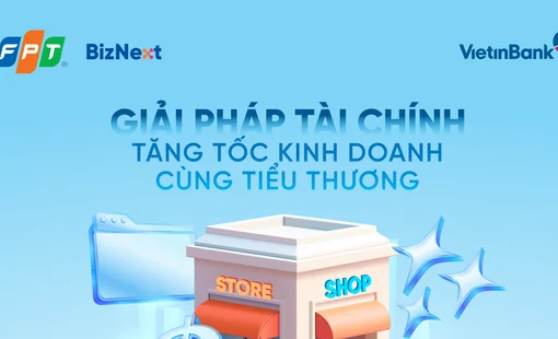 VietinBank và FPT tặng miễn phí trọn đời ứng dụng quản lý bán hàng trên điện thoại, tích hợp hóa đơn điện tử cho hộ kinh doanh