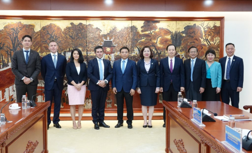 Bộ trưởng Tài chính Nguyễn Văn Thắng làm việc với FTSE Russell về nâng hạng thị trường chứng khoán Việt Nam