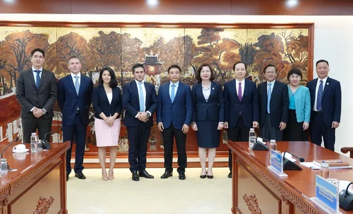 Bộ trưởng Tài chính Nguyễn Văn Thắng làm việc với FTSE Russell về nâng hạng thị trường chứng khoán Việt Nam