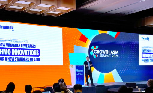 Vinamilk là đại diện đầu tiên của Việt Nam được mời trình bày về đột phá dinh dưỡng tại Diễn đàn Phát triển hâu Á 2025