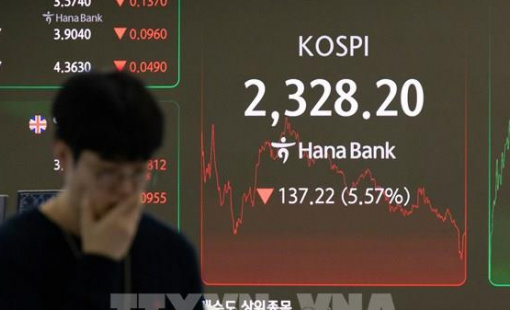 Chứng khoán châu Á chờ đợi kết quả kinh doanh của các tập đoàn Mỹ