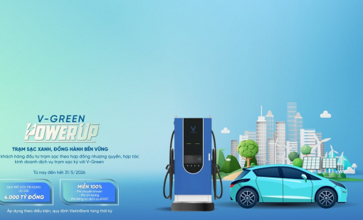 VietinBank dành 4.000 tỷ đồng tín dụng ưu đãi đồng hành cùng chủ đầu tư trạm sạc