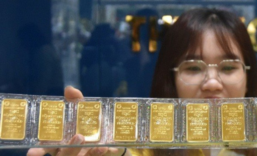 Ngày 29/7: Giá vàng trong nước giảm