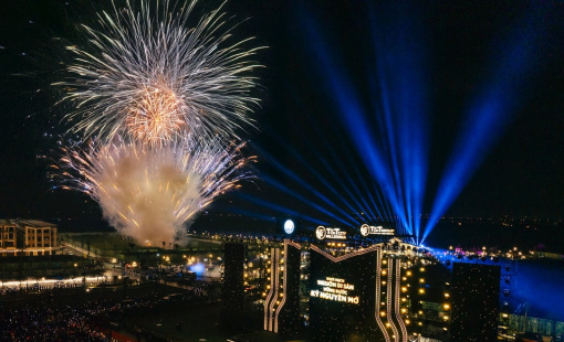 Mãn nhãn màn trình diễn drone lớn nhất từ trước tới nay tại Tây Ninh