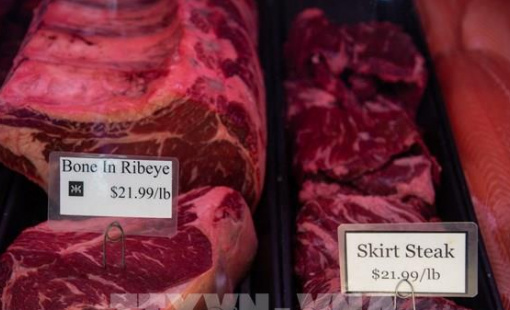 Giá thịt bò Mỹ dự báo tăng cao kỷ lục năm 2026