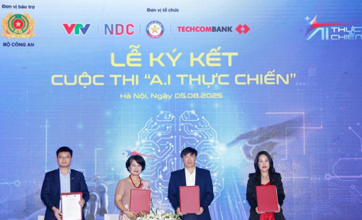 Techcombank đồng tổ chức và là nhà tài trợ độc quyền chương trình “A.I Thực chiến”
