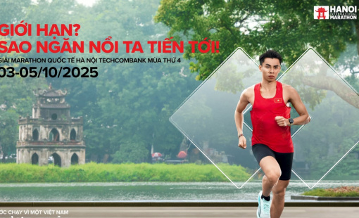 Bùng nổ với bộ vật phẩm và các trải nghiệm công nghệ số lần đầu tiên xuất hiện tại Giải Marathon Quốc tế Hà Nội Techcombank Mùa thứ 4