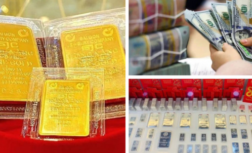 Vàng, bạc và USD cùng nhịp tăng