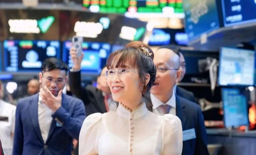 Cổ phiếu HDBank tăng bốc sau khi tỷ phú Nguyễn Thị Phương Thảo rung chuông tại sàn giao dịch chứng khoán New York (NYSE)
