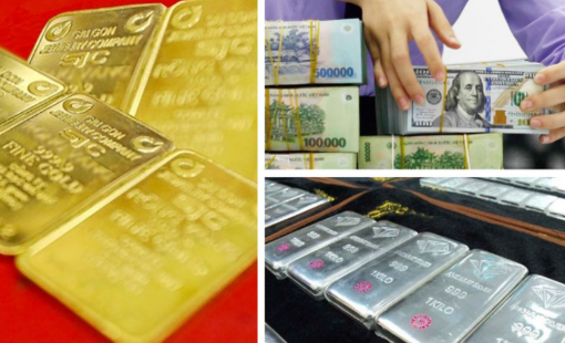 Giá vàng “lưng chừng” chờ thông tin lạm phát và lãi suất