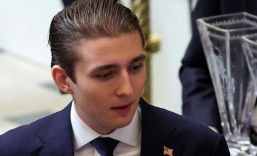 Forbes ước tính con trai út Tổng thống Mỹ Donald Trump đang sở hữu khối tài sản lên tới 150 triệu USD ở tuổi 19