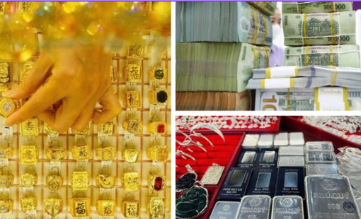 Vàng và bạc đồng loạt tăng, USD chững lại phiên cuối tuần