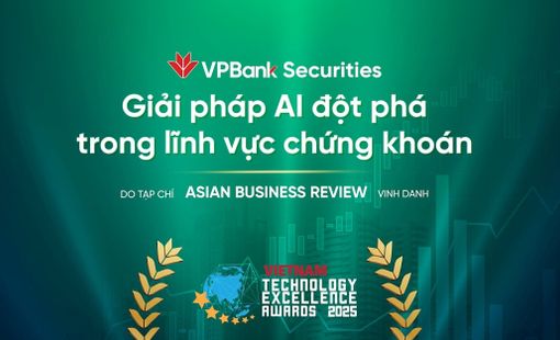 VPBankS được vinh danh tại Asian Technology Excellence Awards 2025