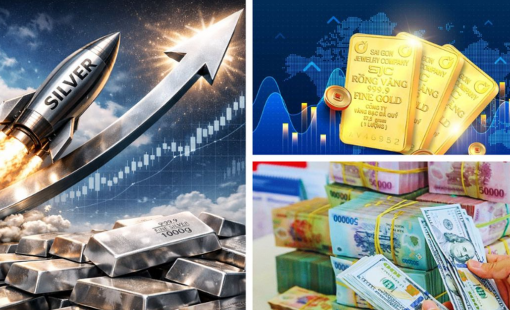 Vàng chững lại, người mua bạc từ đầu năm “thắng lớn”
