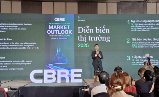 CBRE: Bất động sản TP. Hồ Chí Minh 2025 minh bạch hơn, nguồn cung phục hồi
