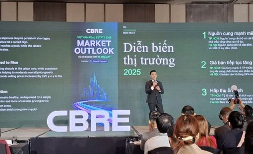 CBRE: Bất động sản TP. Hồ Chí Minh 2025 minh bạch hơn, nguồn cung phục hồi