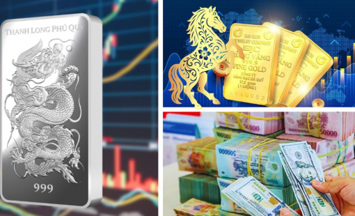 Giá vàng bạc tiếp tục đi lên