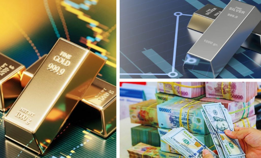 Giá vàng, bạc thế giới tiếp tục tăng, trong nước nhích nhẹ