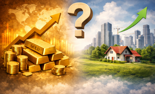 Có nên “chốt lời” vàng để đầu tư bất động sản?