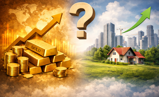 Có nên “chốt lời” vàng để đầu tư bất động sản?
