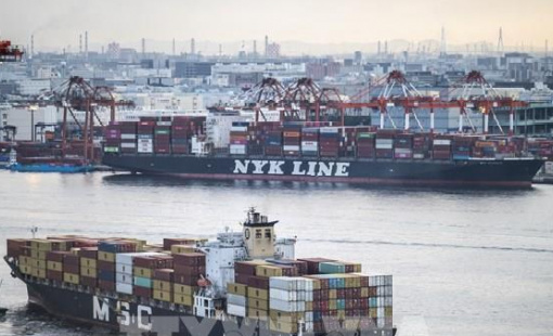 Xuất khẩu của Nhật Bản tăng trưởng bất chấp ảnh hưởng từ thuế quan Mỹ