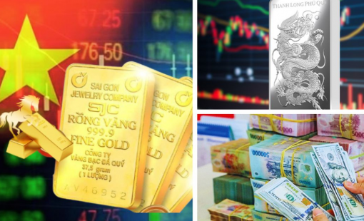 Giá vàng bạc lập đỉnh mới, tăng mạnh ngay phiên đầu tuần