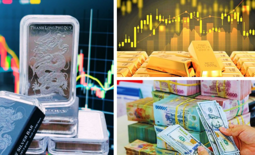 Giá vàng bạc cùng tăng mạnh